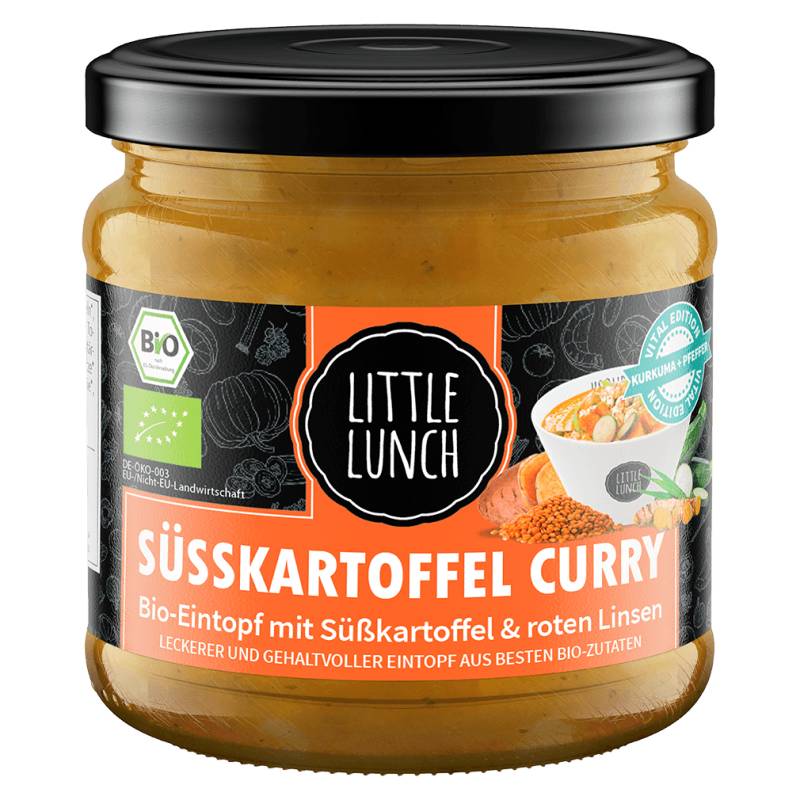 Bio Süßkartoffel Curry von Little Lunch