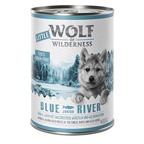 Little Wolf of Wilderness Sparpack 24 x 400 g – gemischte Packung. von Little Wolf of Wilderness