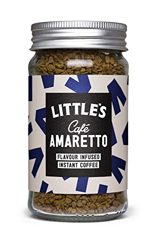 Little's Cafe Amaretto Flavour instant Coffee 50g - Littles CafŽ Amaretto Geschmack Instantkaffee von Little's