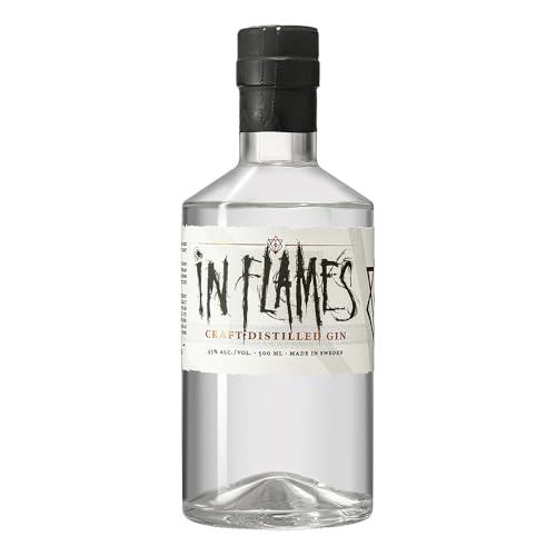 In Flames Craft Distilled Gin | Gin aus Schweden | Ausgewogene Balance aus Fruchtigkeit und Schärfe | In Zusammenarbeit mit Anders Fridén | 43% vol. | 1 x 0,5l In Flames Craft Distilled Gin | Gin aus Schweden | Ausgewogene Balance aus Fruchtigkeit und Schärfe | In Zusammenarbeit mit Anders Fridén | 43% vol. | 1 x 0,5l von Live Brands Factory AB