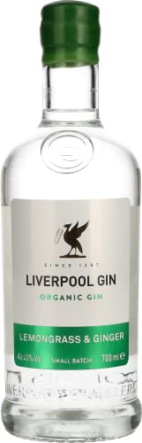 Liverpool Gin Organic LEMONGRASS & GINGER (1 x 0.7 l) von Liverpool Gin