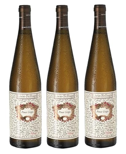 3x 0,75l - Livo Felluga - Pinot Grigio - Collio Orientali del Friuli D.O.P. - Friaul - Italien - Weißwein trocken 3x 0,75l - Livo Felluga - Pinot Grigio - Collio Orientali del Friuli D.O.P. - Friaul - Italien - Weißwein trocken von Livio Felluga
