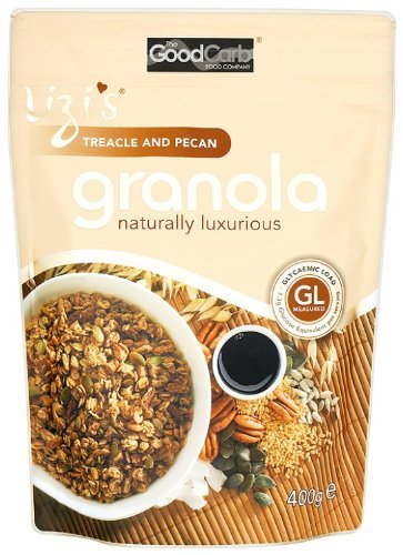 Lizi's Treacle und Pekanuss Granola 400g (4er Pack) von Lizi's