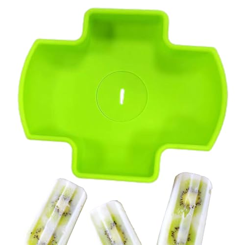 Lnhgh stand für Kinder, Kinderhalter - Wiederverwendbarer am Stielhalter Silicon Ice Pop Stand,Creme Stickschutz waschbarer tragbarer Tropffänger für Gefrierschrank von Lnhgh