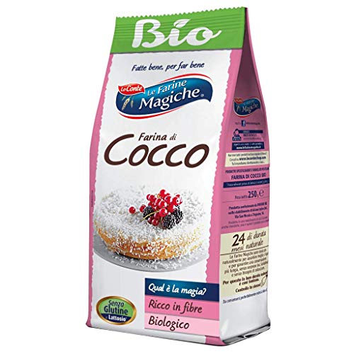 3x Lo Conte Le farine magiche Farina di cocco BIO Kokosnuss Mehl 250g Kokosmehl 3x Lo Conte Le farine magiche Farina di cocco BIO Kokosnuss Mehl 250g Kokosmehl von Lo Conte