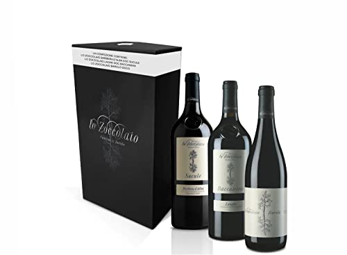 Lo Zoccolaio Barbera d'Alba + Langhe Baccanera + Barolo - 3 Flaschen - Italien Wein Geschenkpackung trocken (3 x 0.75l) von Lo Zoccolaio