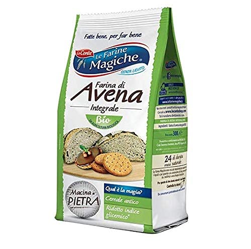 3x Lo conte Le farine magiche Farina di Avena Hafer Mehl 300g BIO von Lo conte