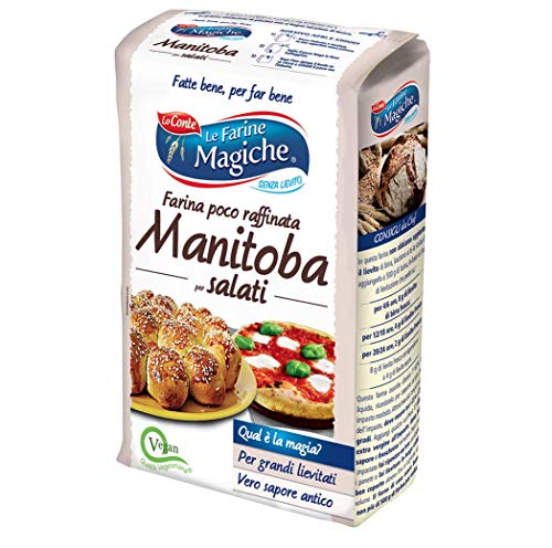 3x Lo conte Le farine magiche Manitoba für Bohnenkraut wenig raffiniert 1 Kg von Lo conte