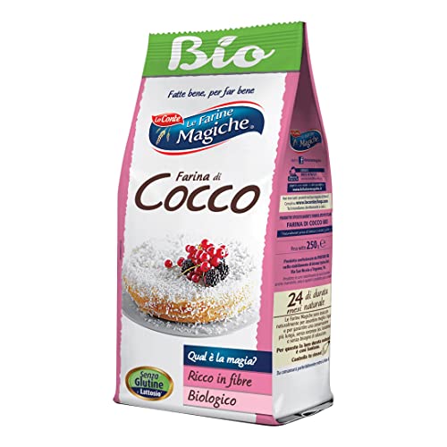 Lo conte Le farine magiche Di Cocco unraffiniertes Kokosmehl BIO 250g von Lo conte