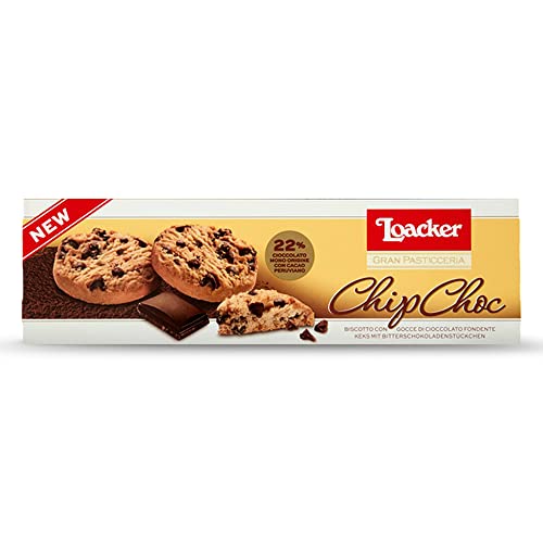 Loacker Gran Pasticceria Chip Choc Kekse, 12 x 96 g von Loacker