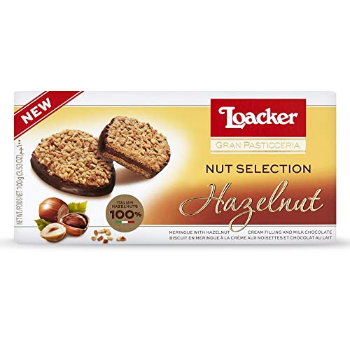 Loacker Gran Pasticceria Haselnuss-Kekse, 12 x 100 g von Loacker