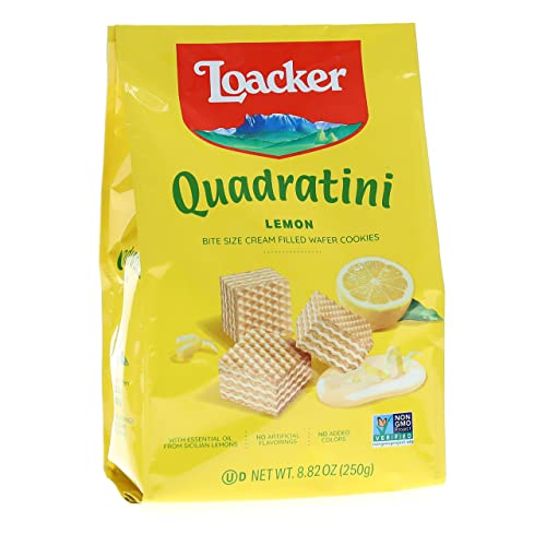 Loacker Lemon Quadratini (8x8.82oz ) von Loacker