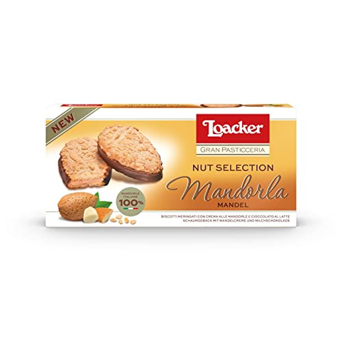 Loacker Pastisseria Nuss Selection Mandelkekse 12 x 100g von Loacker