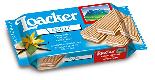 Loacker - Waffeln - Vanillecreme - 45g von Loacker