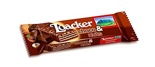 Schoko Snack Choco & Nuts 26 gr. - Loacker von Loacker