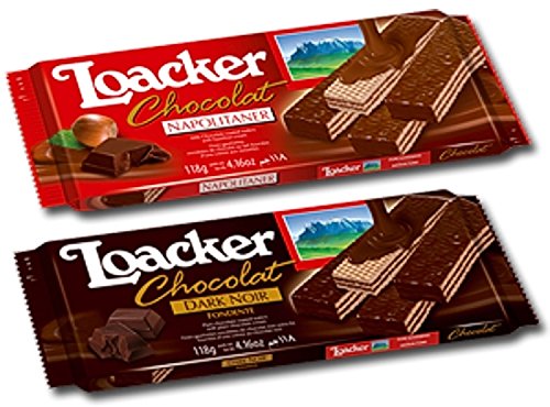 Schokowaffeln Classic Chocolat Napolitaner 118 gr. - Loacker von Loacker