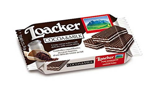 Waffeln classic Cacao & Milk 45 gr. - Loacker von Loacker