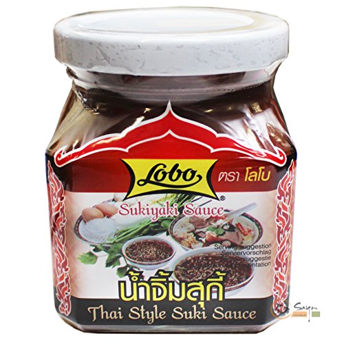 12x220ml Lobo Sukiyaki Sauce Thai Style von Asia-In