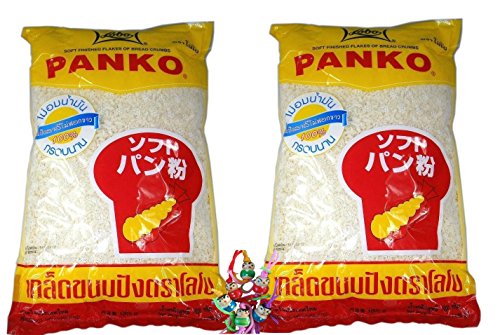 [ 2x 1kg ] LOBO PANKO Brotkrumen nach japanischer Art / Tempura / Breadcrumbs von Lobo