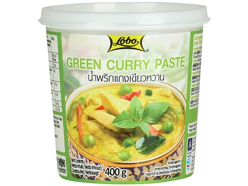 Grüne Currypaste 400 gr Thailand von lobo