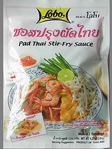 Lobo Pad Thai Stir-fry Sauce (Pack of 3) von Lobo