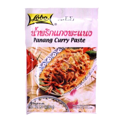 Lobo Panang Curry Paste, 50 g, 3 Stück Lobo Panang Curry Paste, 50 g, 3 Stück von Lobo