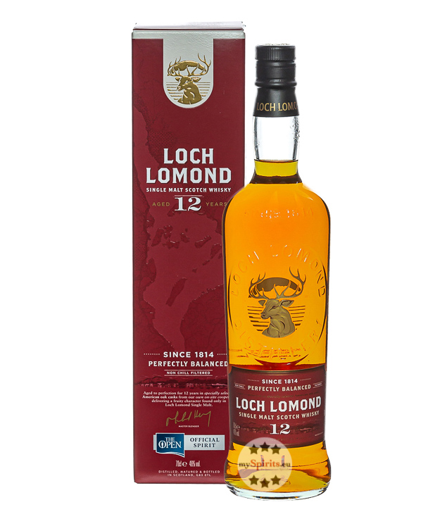 Loch Lomond 12 Jahre Single Malt Whisky (46 % Vol., 0,7 Liter) von Loch Lomond Distillery