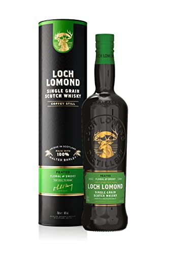 Loch Lomond Distillery Single Grain Peated in Geschenkpackung (1 x 0.7l) von Loch Lomond