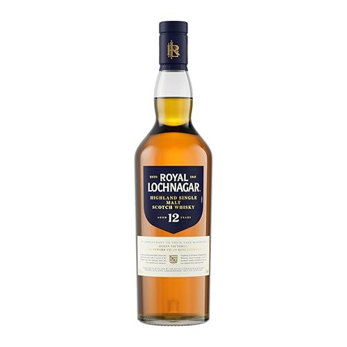 Royal Lochnagar 12 Jahre, Highland Single Malt Scotch Whisky, Aromatisch, aus dem schottischen Balmoral, 40% vol, 700ml Einzelflasche von Royal Lochnagar