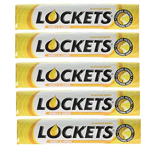 Lockets Honig & Zitronengeschmack - 3-er Pack von Lockets