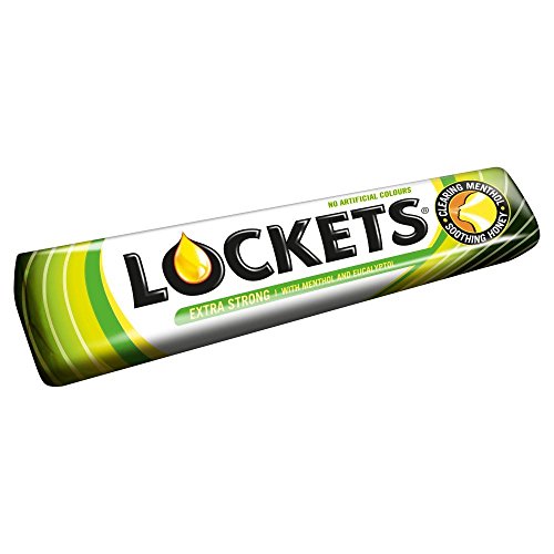 Lockets extra stark Geschmacks Bonbons - 12-er Pack von Lockets
