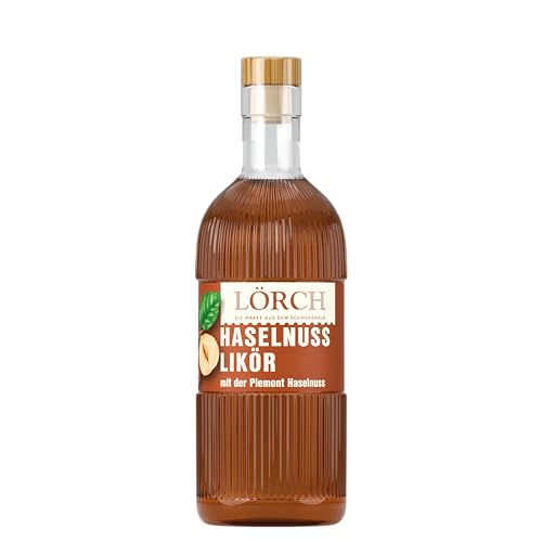 Lörch Haselnusslikör aus dem Schwarzwald - der leckere Nuss Likör mit Haselnüssen aus dem Piemont | alc. 20% vol | 1 x 0,5l von Lörch
