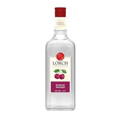 Lörch Schwarzwälder Kirschwasser - der Obstbrand aus sonnengereiften Kirschen | alc. 40% vol | 1 x 0,7l von Lörch