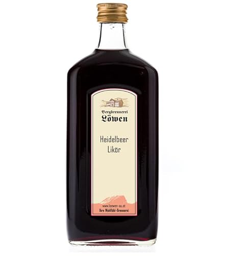 Löwen: Heidelbeerlikör / 25% Vol. / 0,5 Liter - Flasche Löwen: Heidelbeerlikör / 25% Vol. / 0,5 Liter - Flasche von Löwen