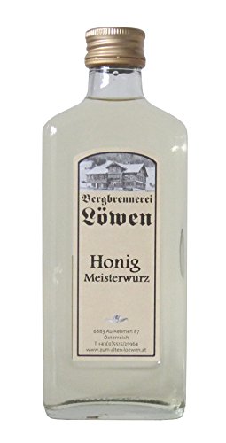Löwen: Honig-Meisterwurz / 40% Vol. / 0,2 Liter -Flasche Löwen: Honig-Meisterwurz / 40% Vol. / 0,2 Liter -Flasche von Löwen