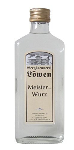 Löwen: Meisterwurz / 42% Vol. / 0,2 Liter -Flasche Löwen: Meisterwurz / 42% Vol. / 0,2 Liter -Flasche von Löwen