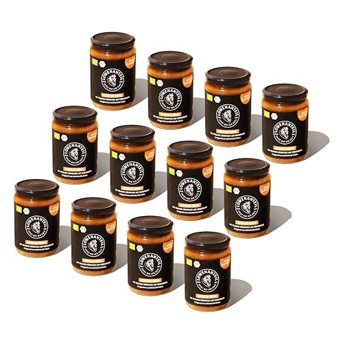 Löwenanteil - 100% Bio-Eintopf AFRICAN BOWL - 12x 570g Glas - Proteinreiches Bio-Fertiggericht mit veganen Hühnchen in Kokosmilch - Ohne Zuckerzusatz & Glutenfrei von Löwenanteil