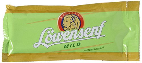 LOEWENSENF Mittelscharfer Senf, 200er Pack (200 x 15 ml) von Löwensenf