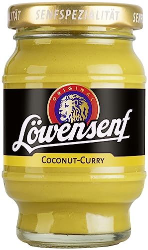Löwensenf - Senfspezialität Coconut-Curry - (100ml) Tönnchen von Löwensenf