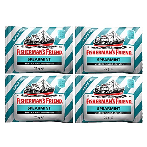 Fisherman's Friend Menthol-Lutschtabletten mit Minze, zuckerfrei, 25 g, 4 Stück Fisherman's Friend Menthol-Lutschtabletten mit Minze, zuckerfrei, 25 g, 4 Stück von Lofthouse of Fleetwood