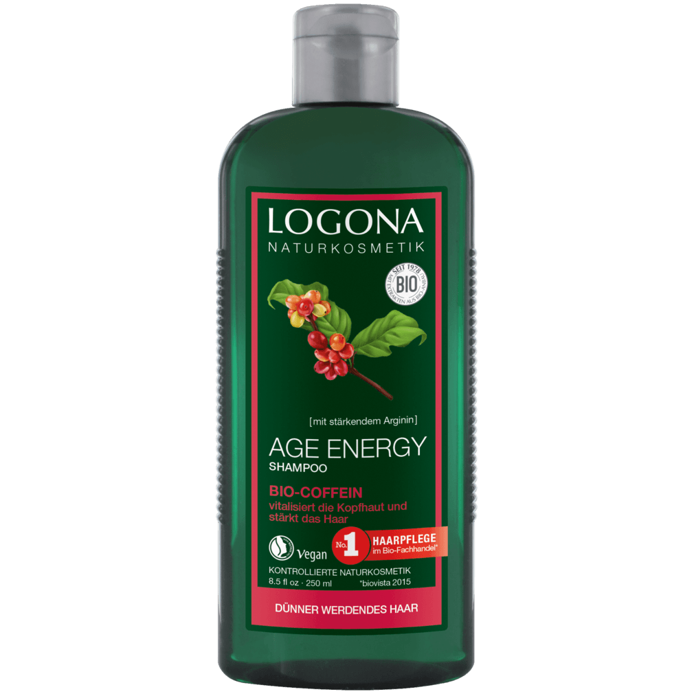 Age Energy Shampoo Coffein, 250ml von Logona