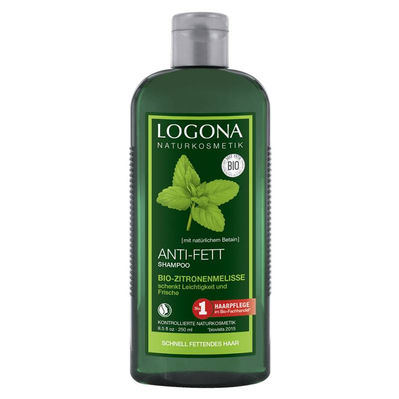 Anti-Fett Shampoo Zitronenmelisse, 250ml von Logona