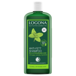 Anti-Fett-Shampoo mit Zitronenmelisse von LOGONA