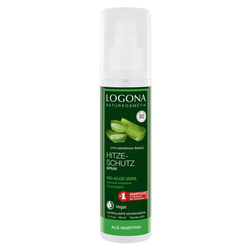 Bio Hitzeschutz Spray Aloe Vera von Logona