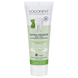 Extra frische Zahncreme daily care mit Pfefferminze von LOGONA