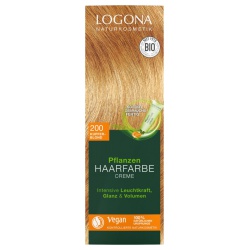 Pflanzen-Haarfarbe-Creme kupferblond von LOGONA