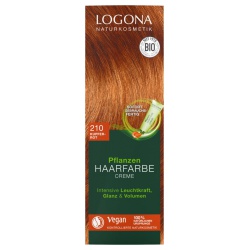 Pflanzen-Haarfarbe-Creme kupferrot Pflanzen-Haarfarbe-Creme kupferrot von LOGONA