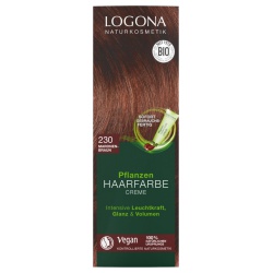 Pflanzen-Haarfarbe-Creme maronenbraun Pflanzen-Haarfarbe-Creme maronenbraun von LOGONA