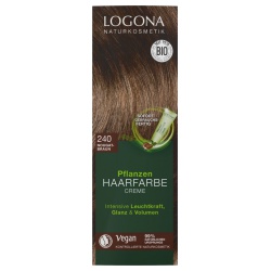 Pflanzen-Haarfarbe-Creme nougatbraun von LOGONA