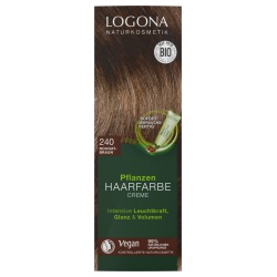 Pflanzen-Haarfarbe-Creme nougatbraun Pflanzen-Haarfarbe-Creme nougatbraun von LOGONA